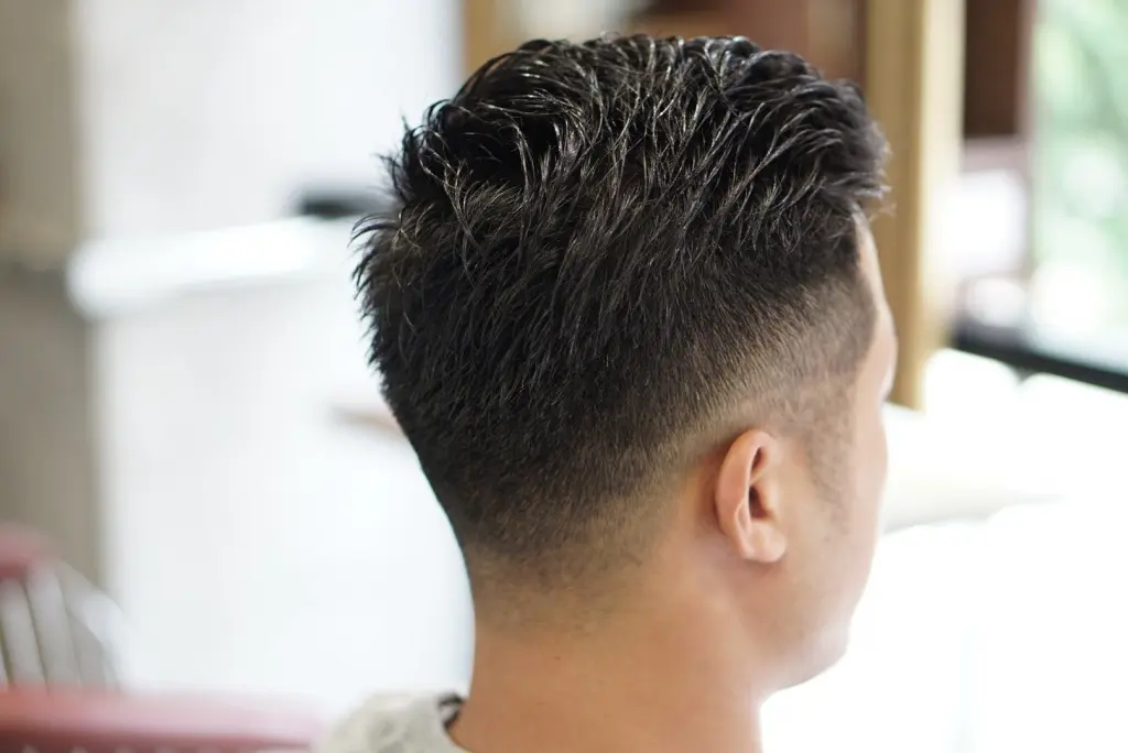 メンズ×フェード