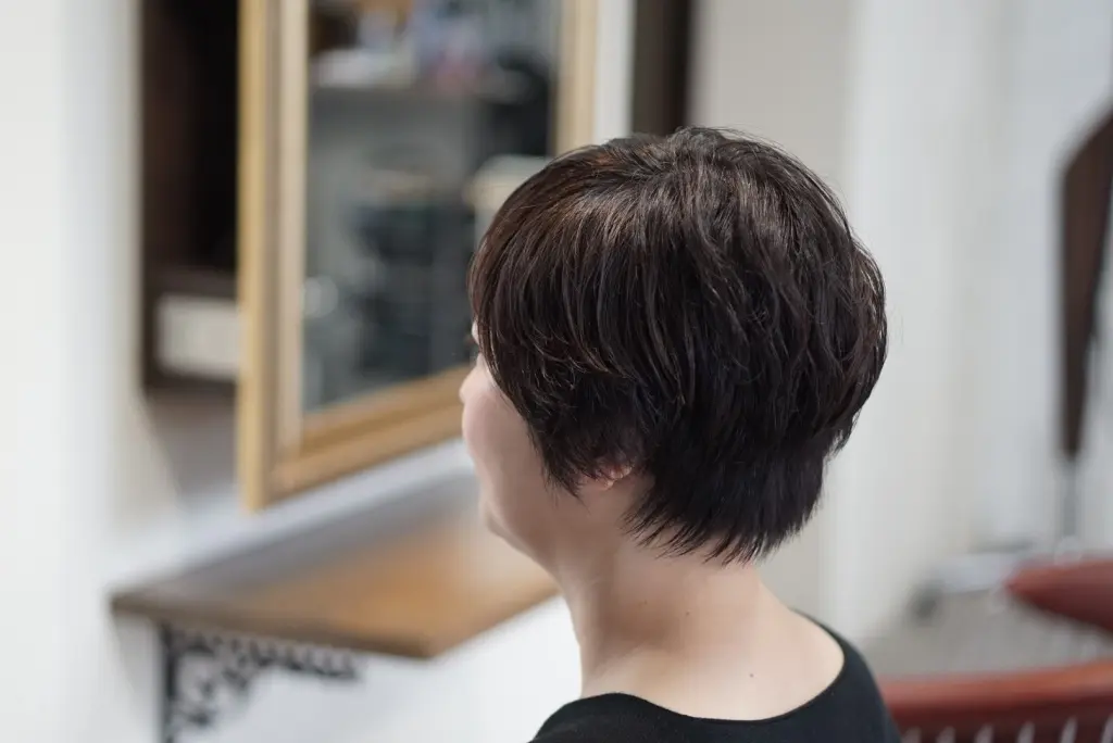 ショート×パーマ