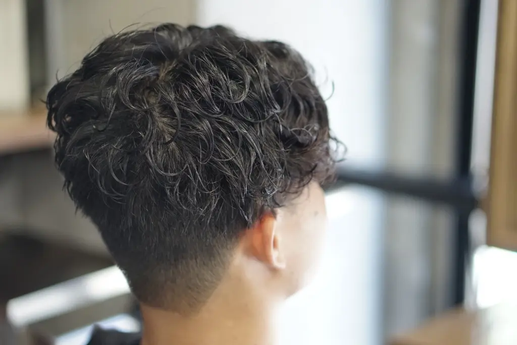 マッシュ×ウェーブパーマ