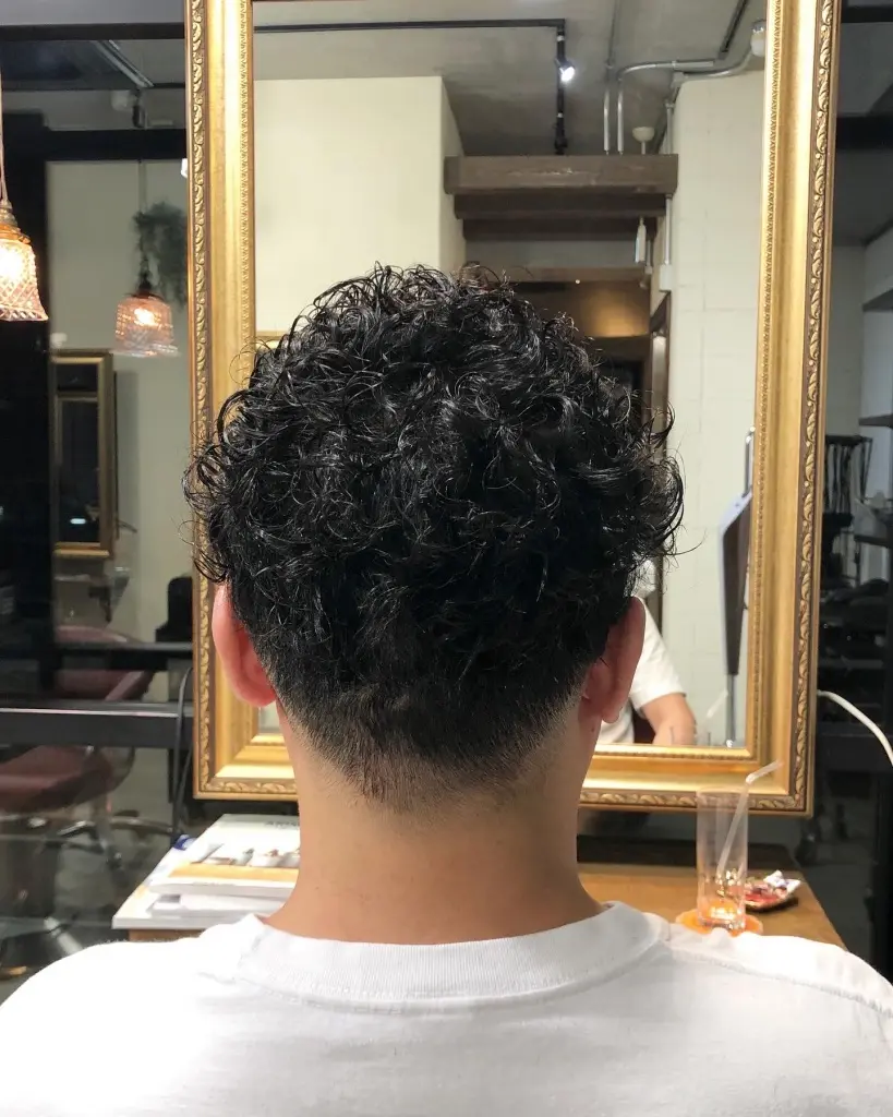 メンズスパイラルパーマ - サブ画像1