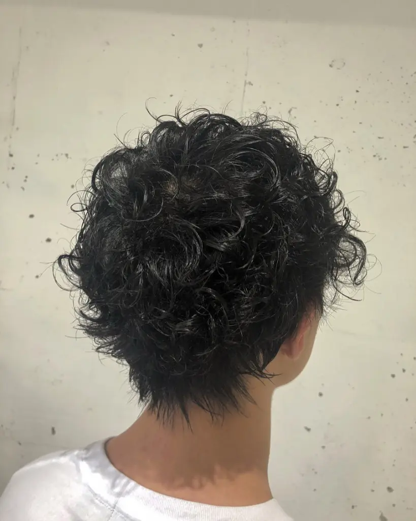 メンズスパイラルパーマ