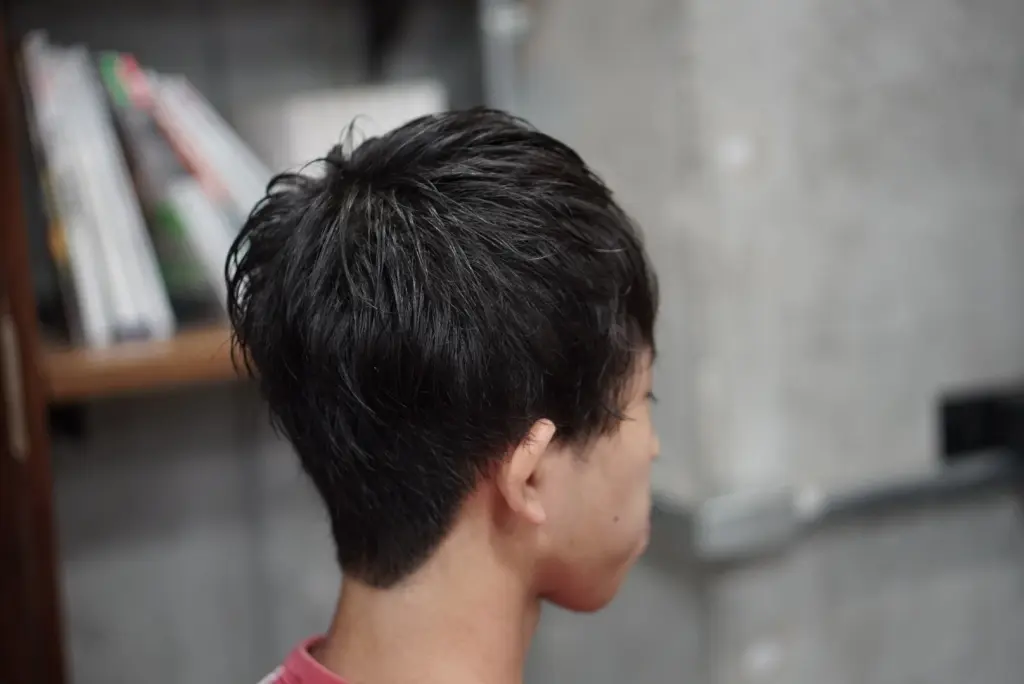 メンズショートレイヤー