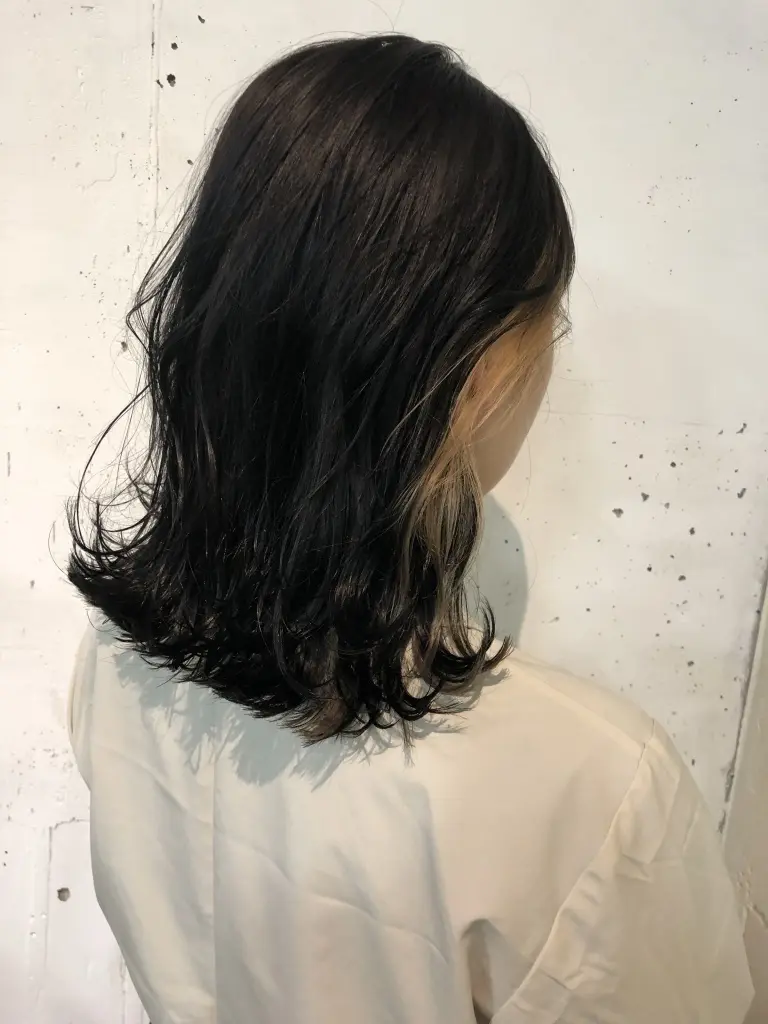 インナーカラー×ロブ - サブ画像1