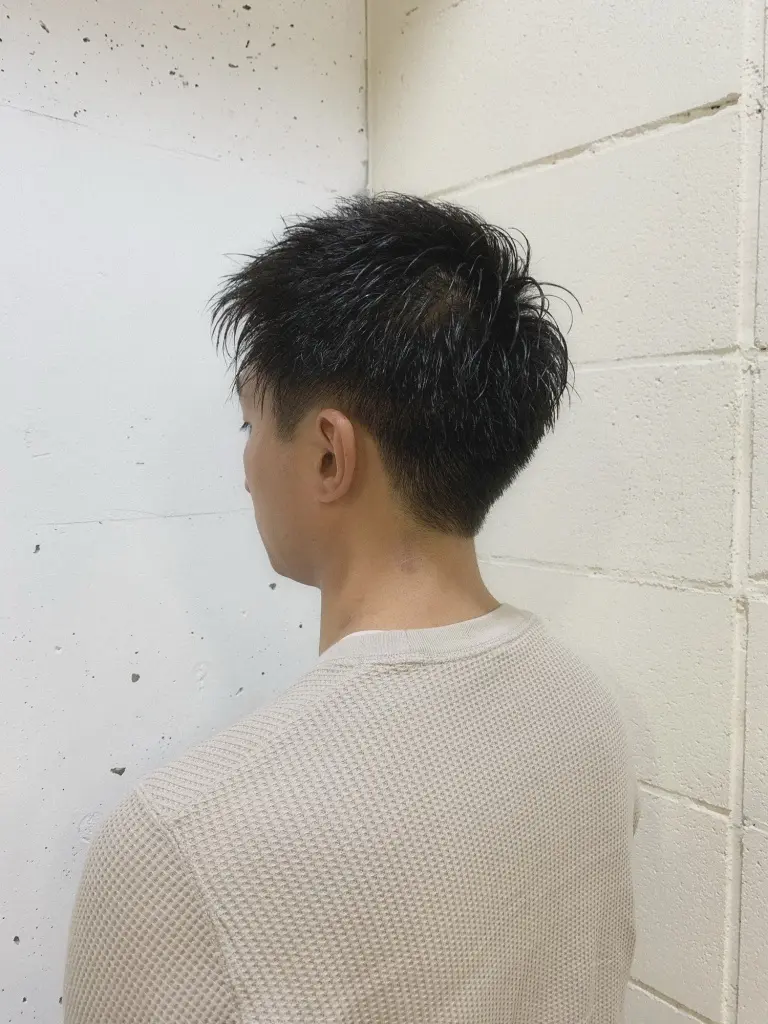 メンズ×ナチュラルショート