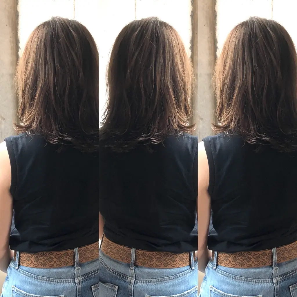 大人のレイヤースタイル