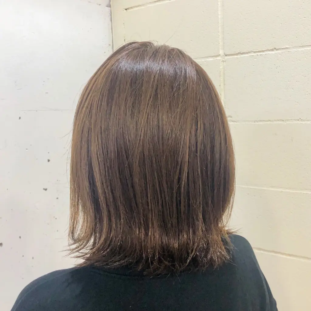 切りっぱなしボブ