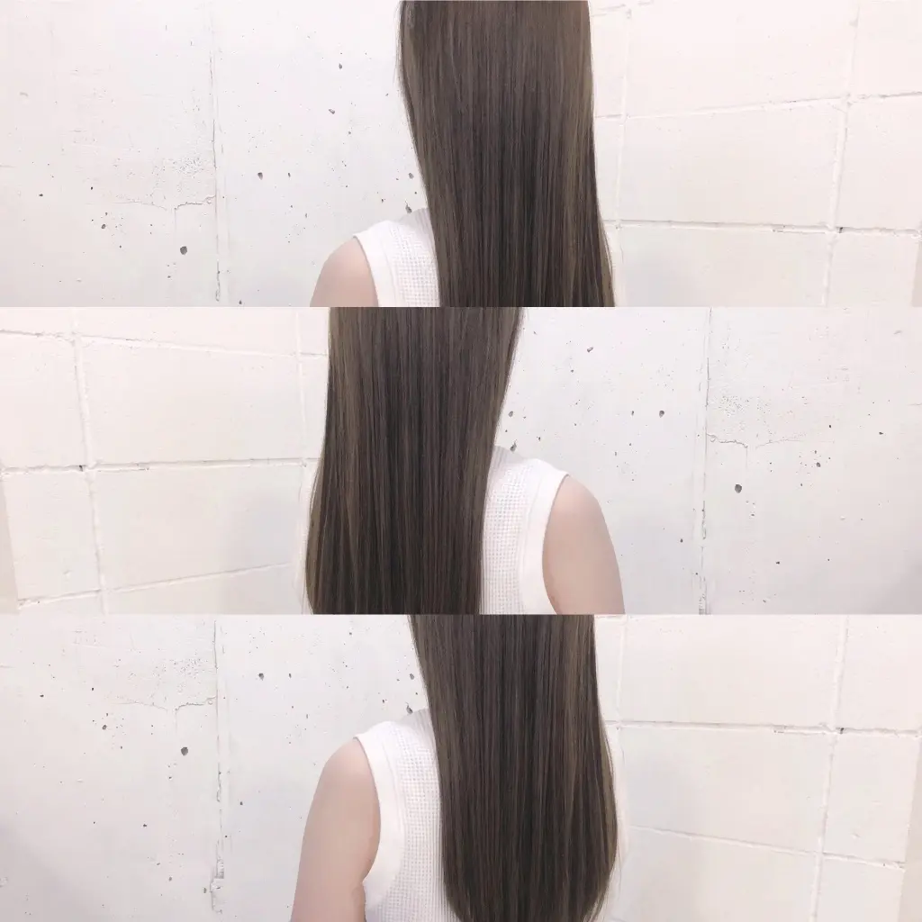 大人のグレージュカラー