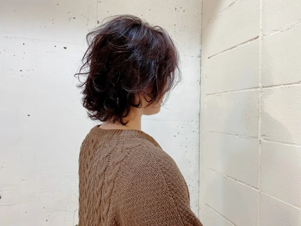 大人のパーマ