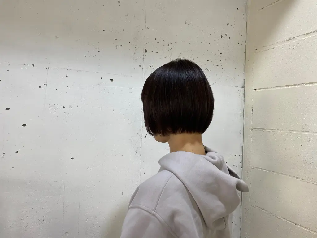 大人のボブスタイル。