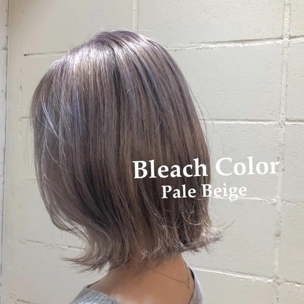 ブリーチカラー×ペールカラー