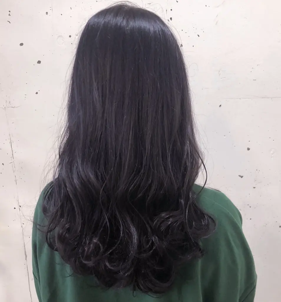 ブリーチカラー×パープルカラー