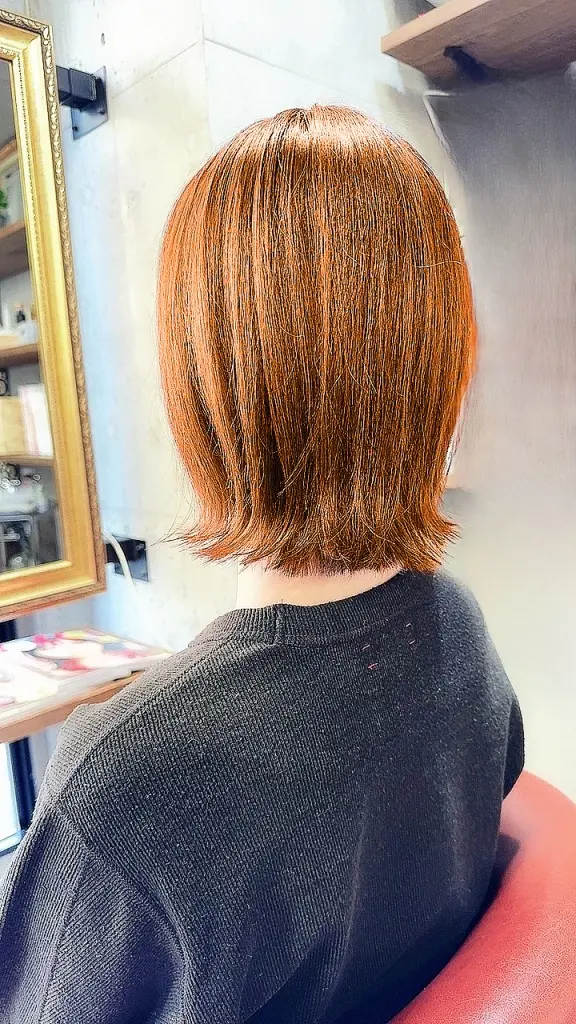 跳ねてるボブスタイル