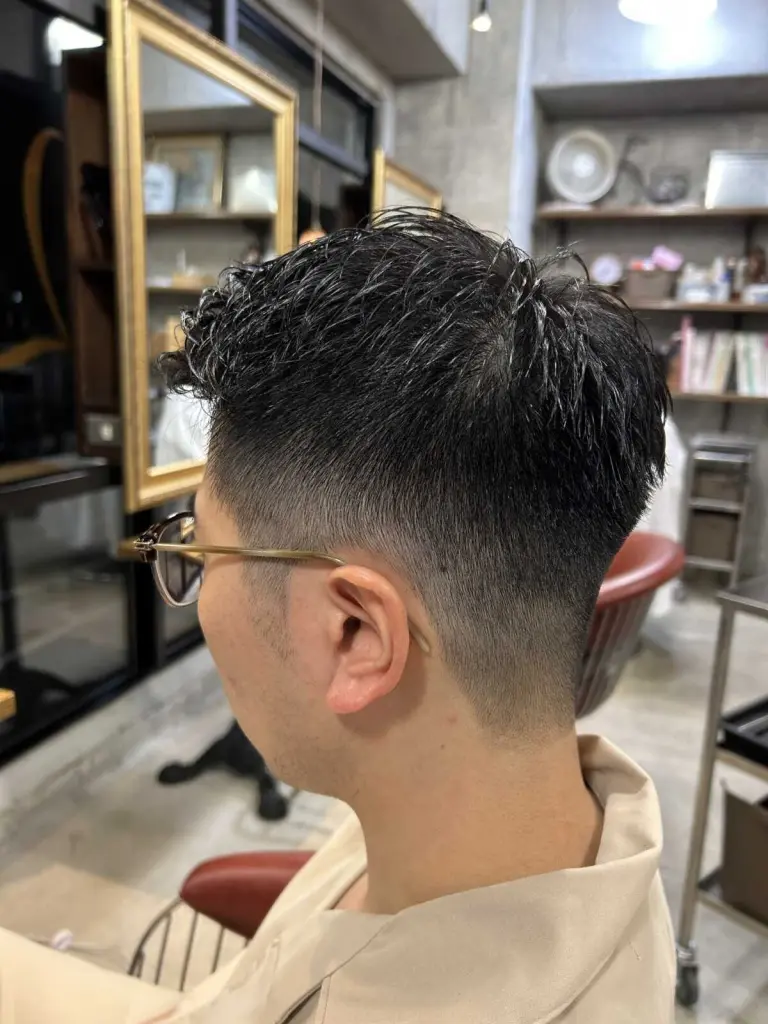 刈上げ×メンズパーマ