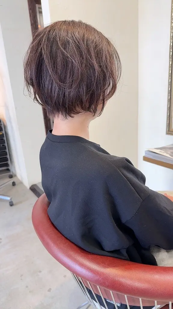 小顔似合わせパーマ。