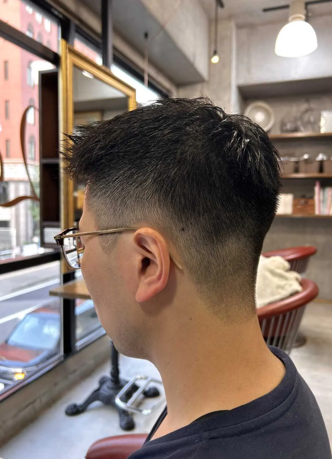 メンズ刈り上げ×グラデーション刈り上げ