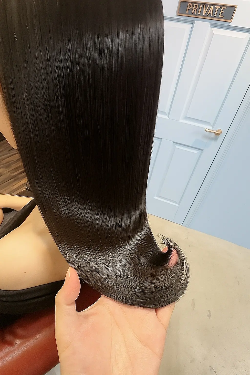 ストレートロングヘア