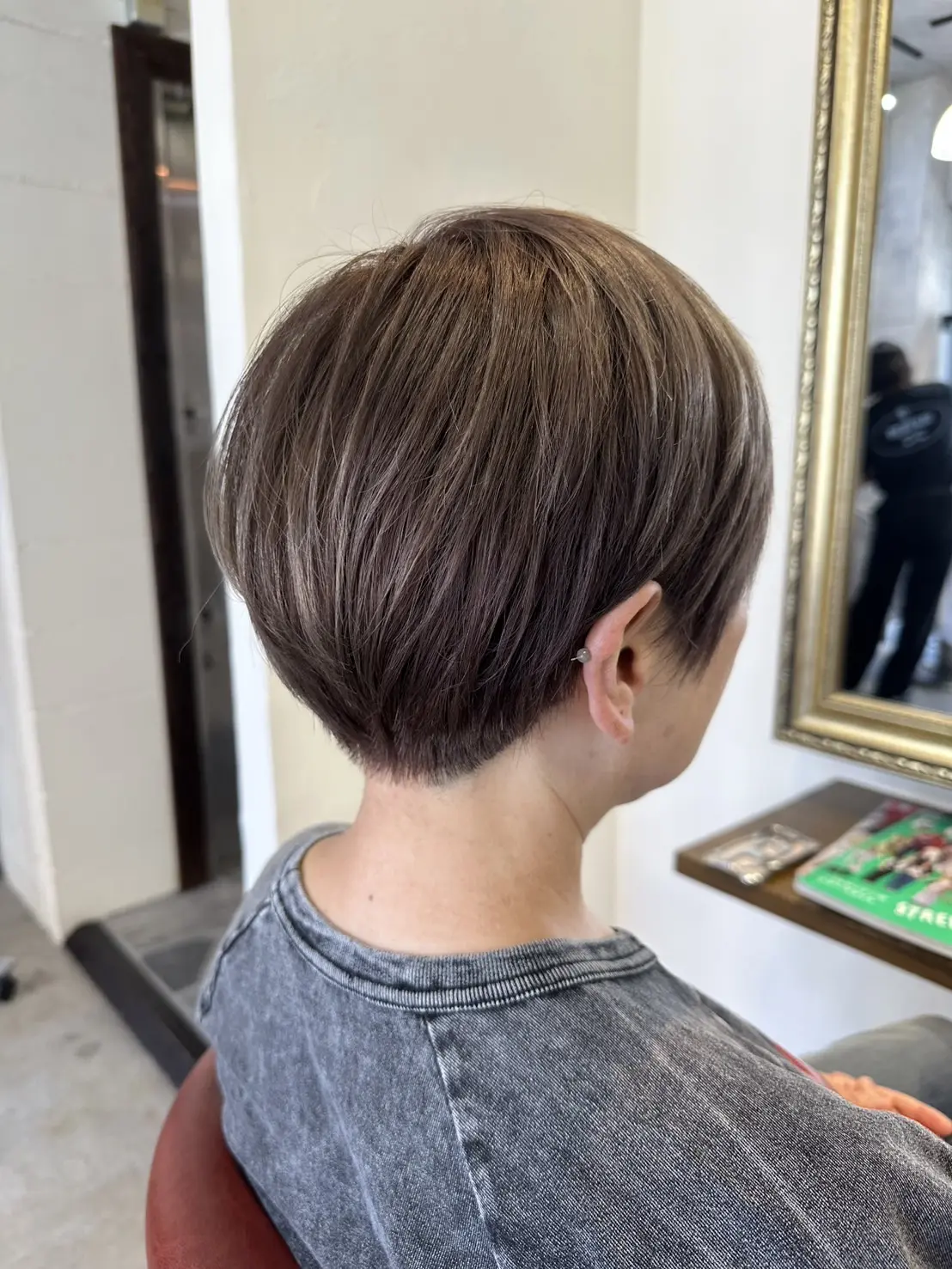 ブリーチハイトーンカラー×ショートスタイル