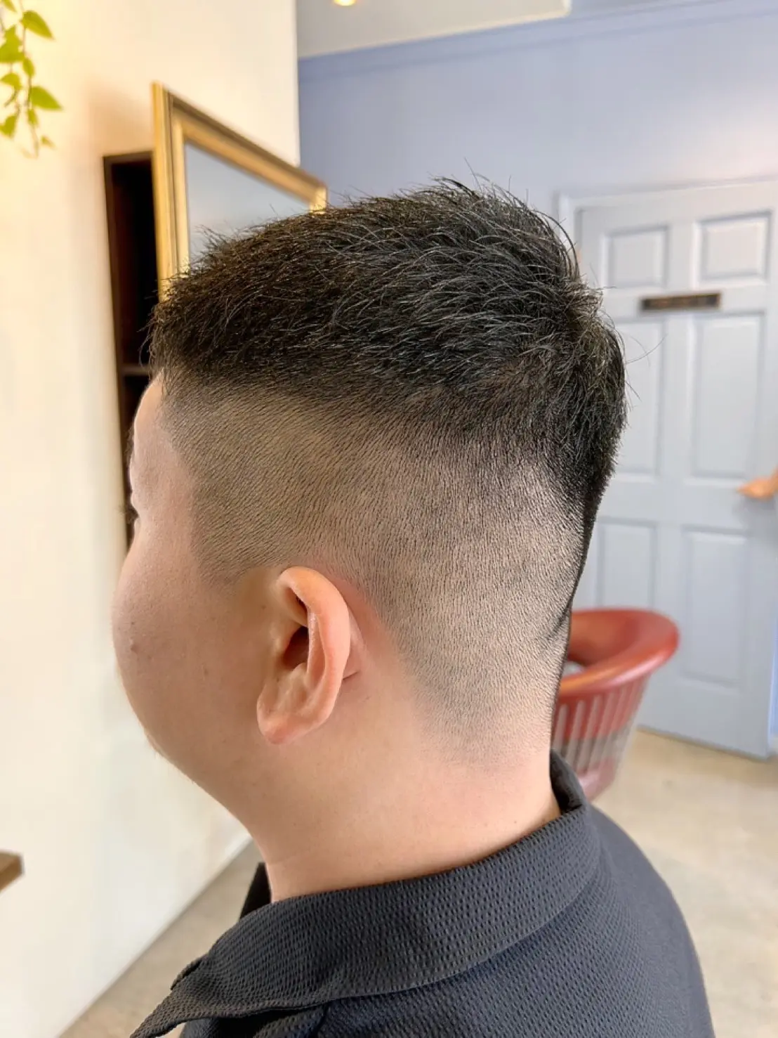 メンズベリーショートスタイル