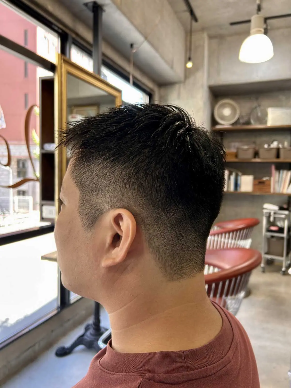 メンズベリーショートスタイル