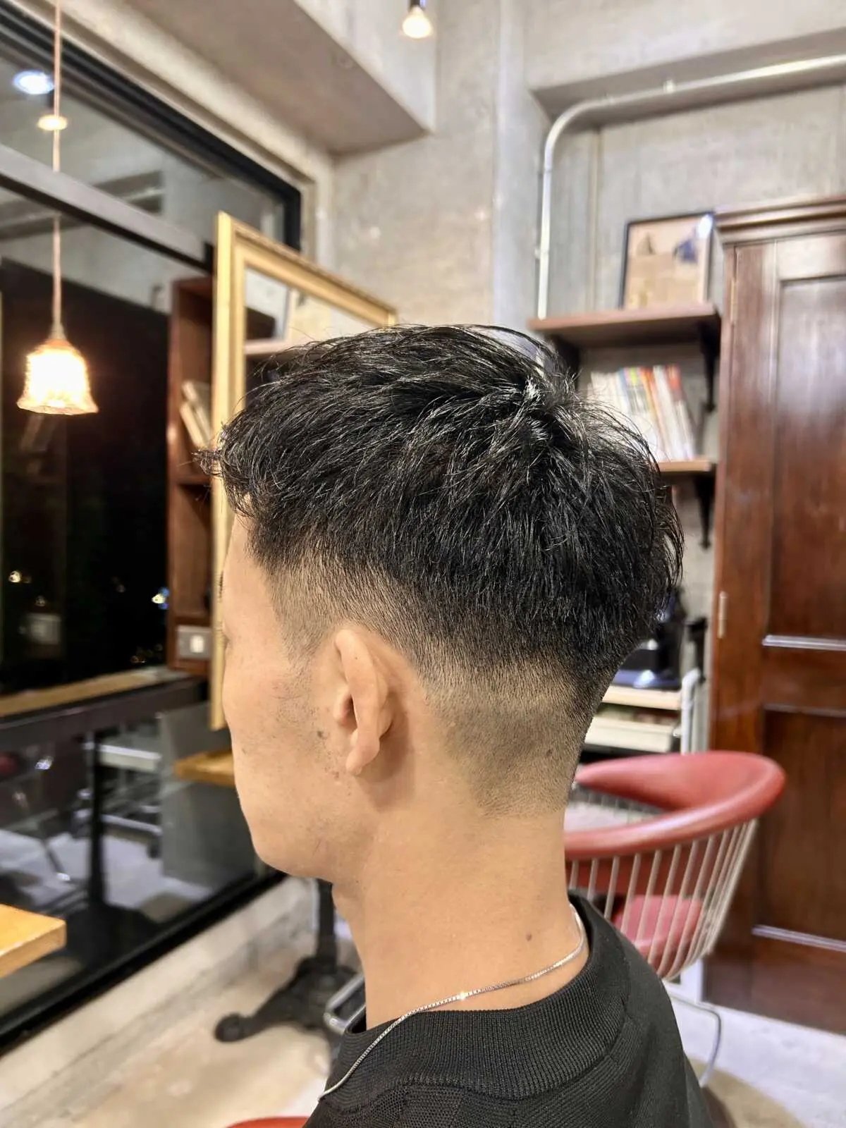 メンズショートパーマスタイル