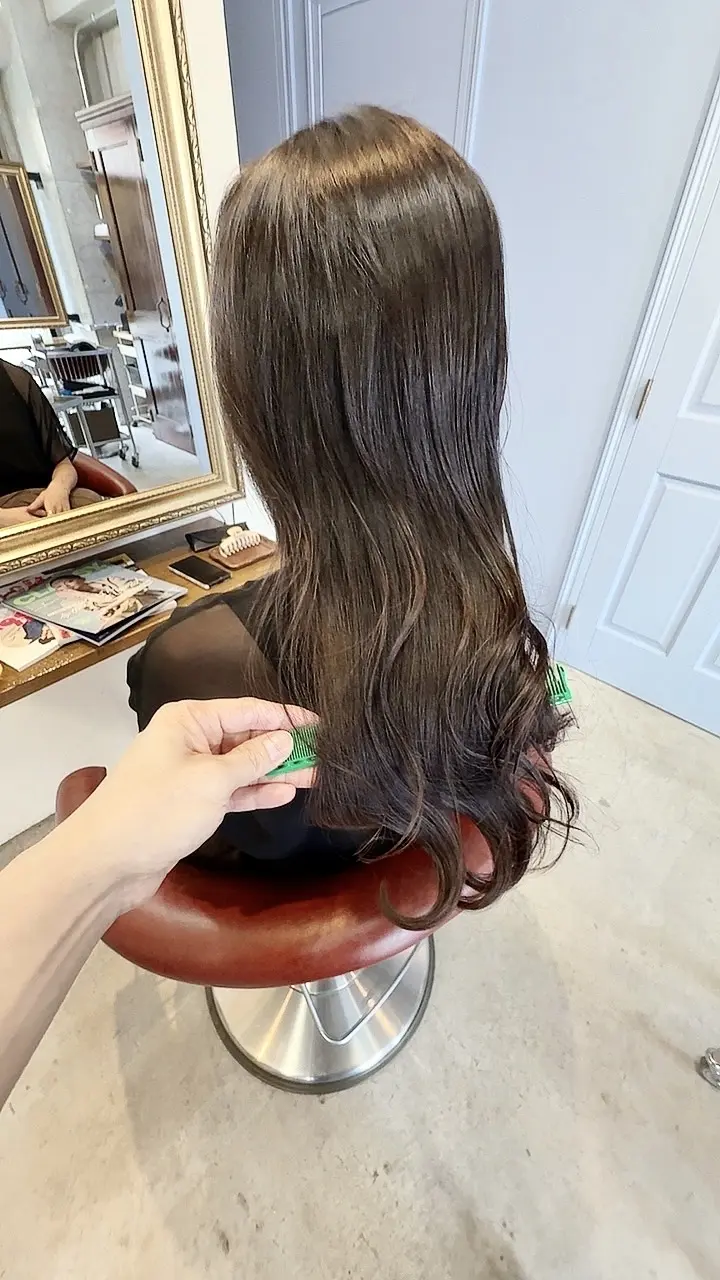ロングヘアゆる巻き - サブ画像1