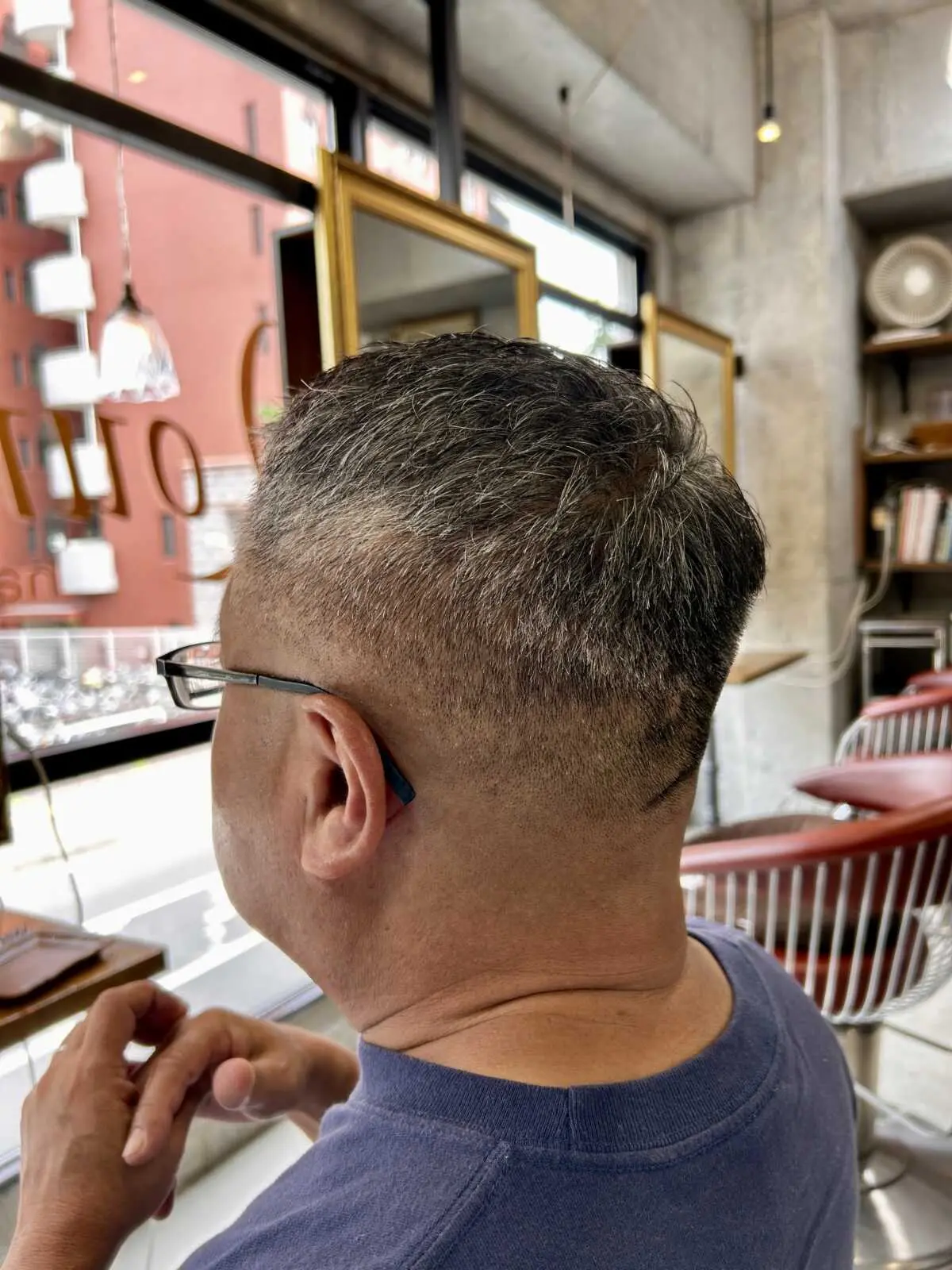 メンズナチュラルフェードスタイル