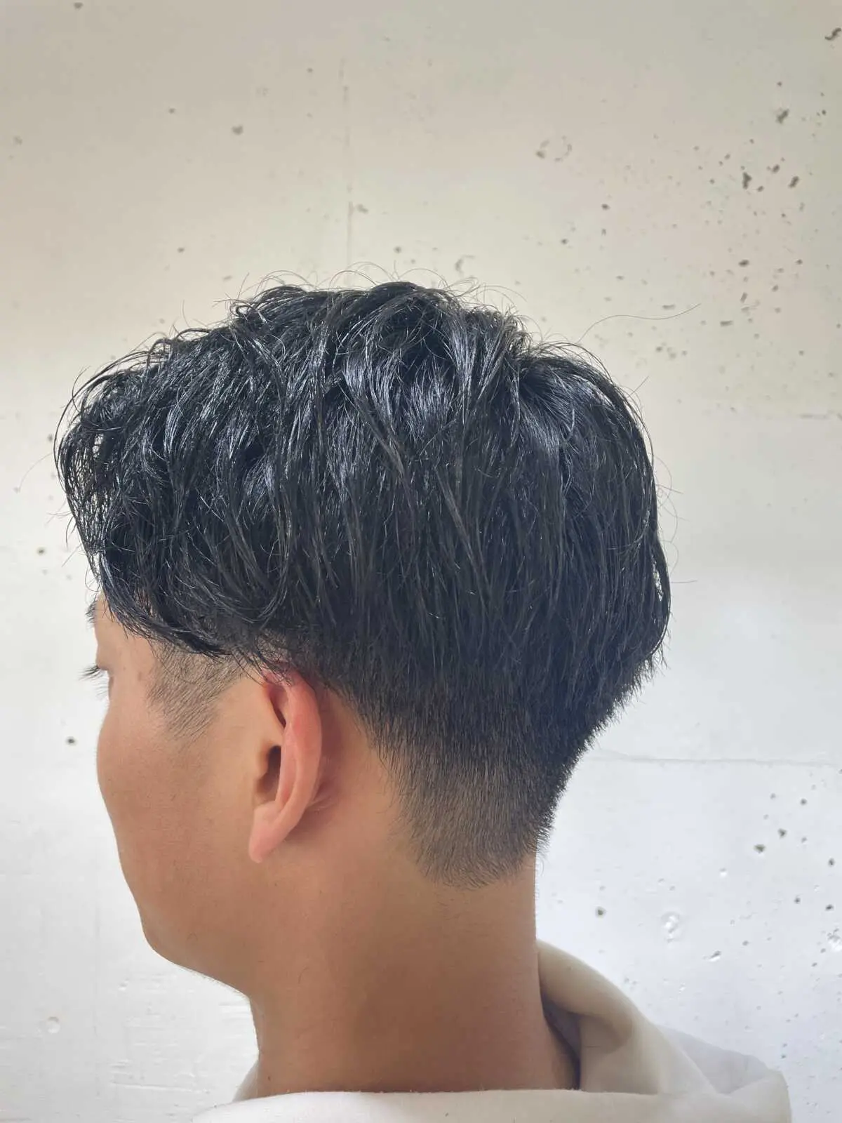 刈り上げスタイル×毛流れメンズヘアー