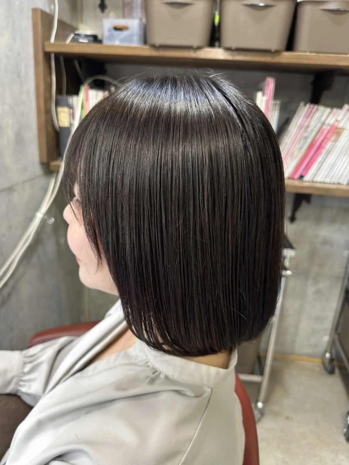 トリートメント×つやボブ