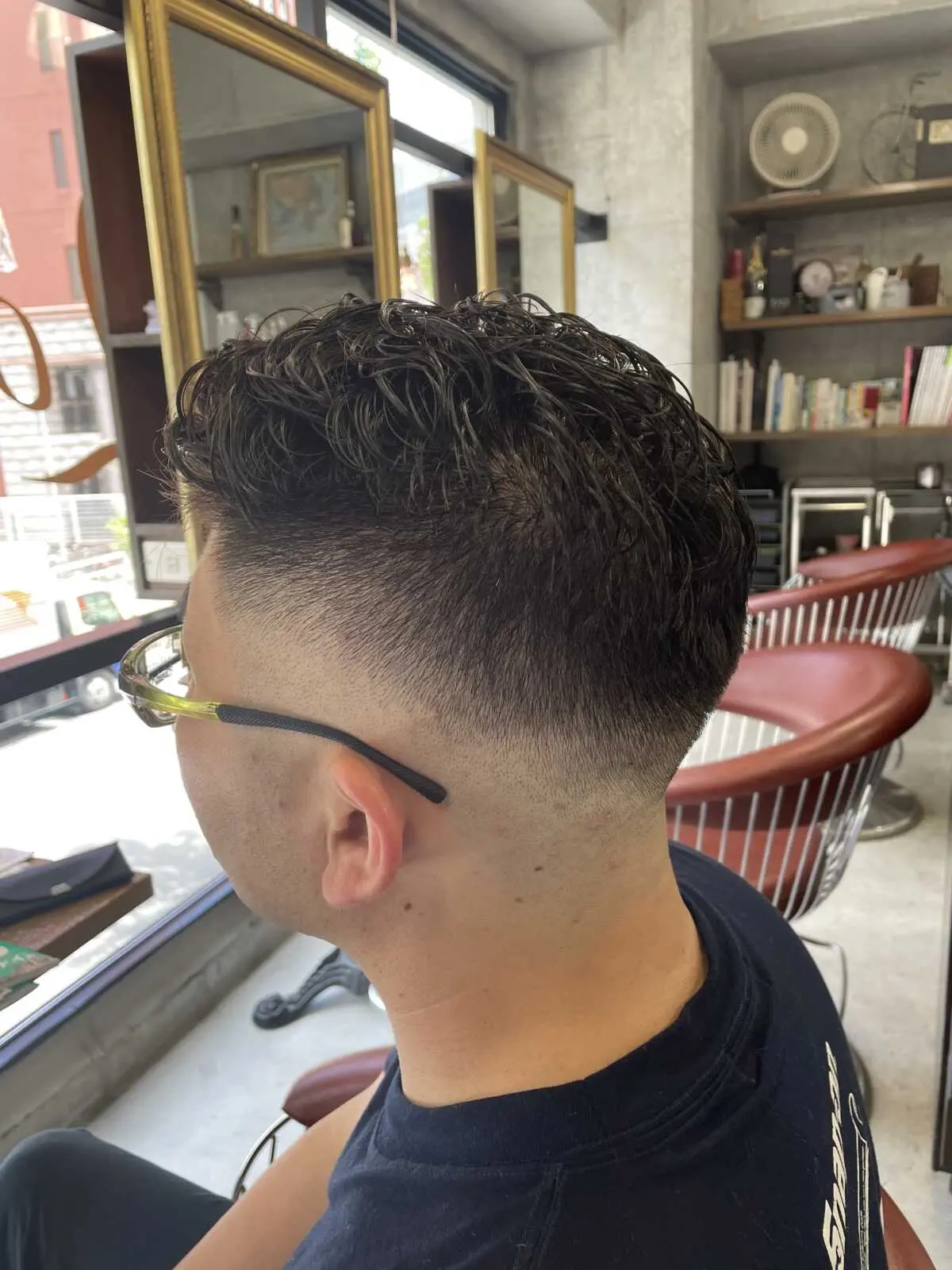 パーマスタイル×ナチュラルフェード