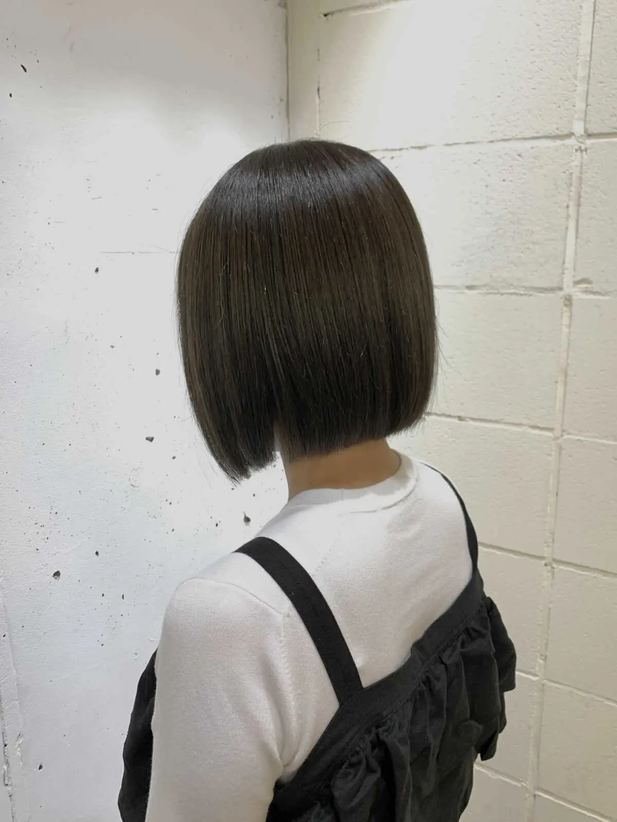 アッシュブラウンカラー×ボブ