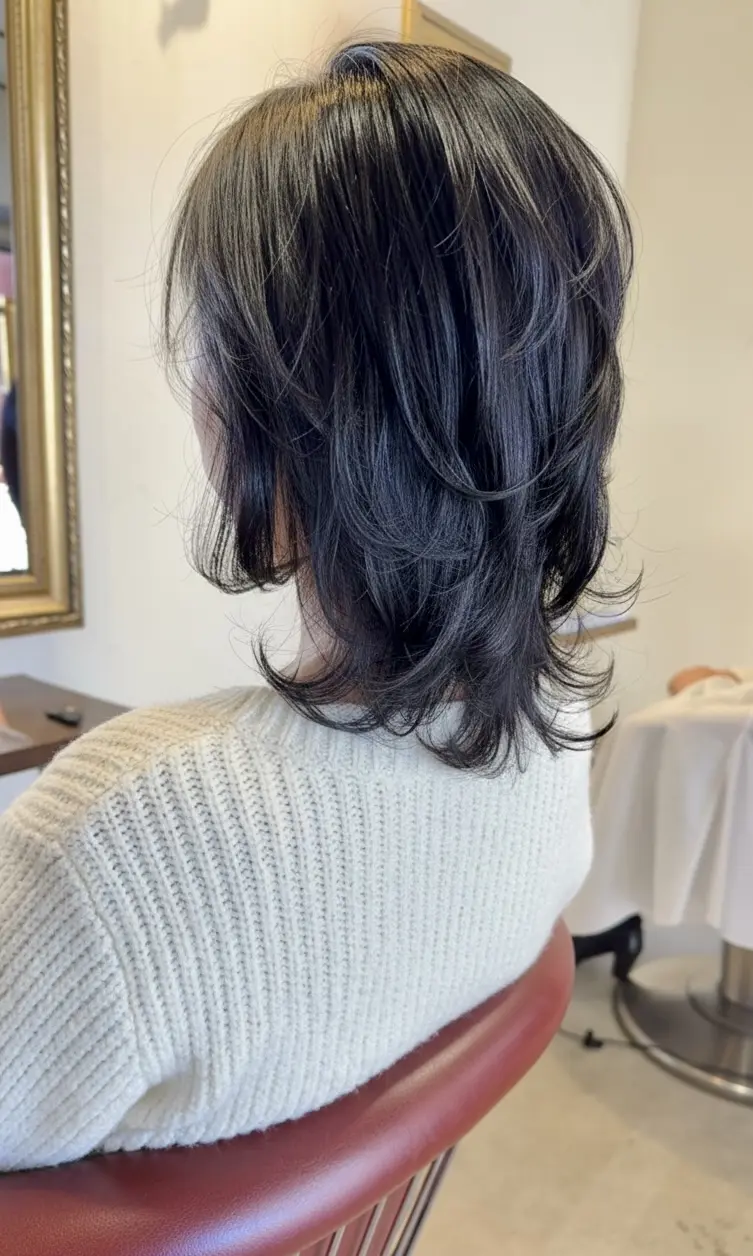 くびれレイヤー - サブ画像1 | 千葉駅徒歩１分の美容院・美容室 Lourdes Hair Design（ルルドヘアデザイン）