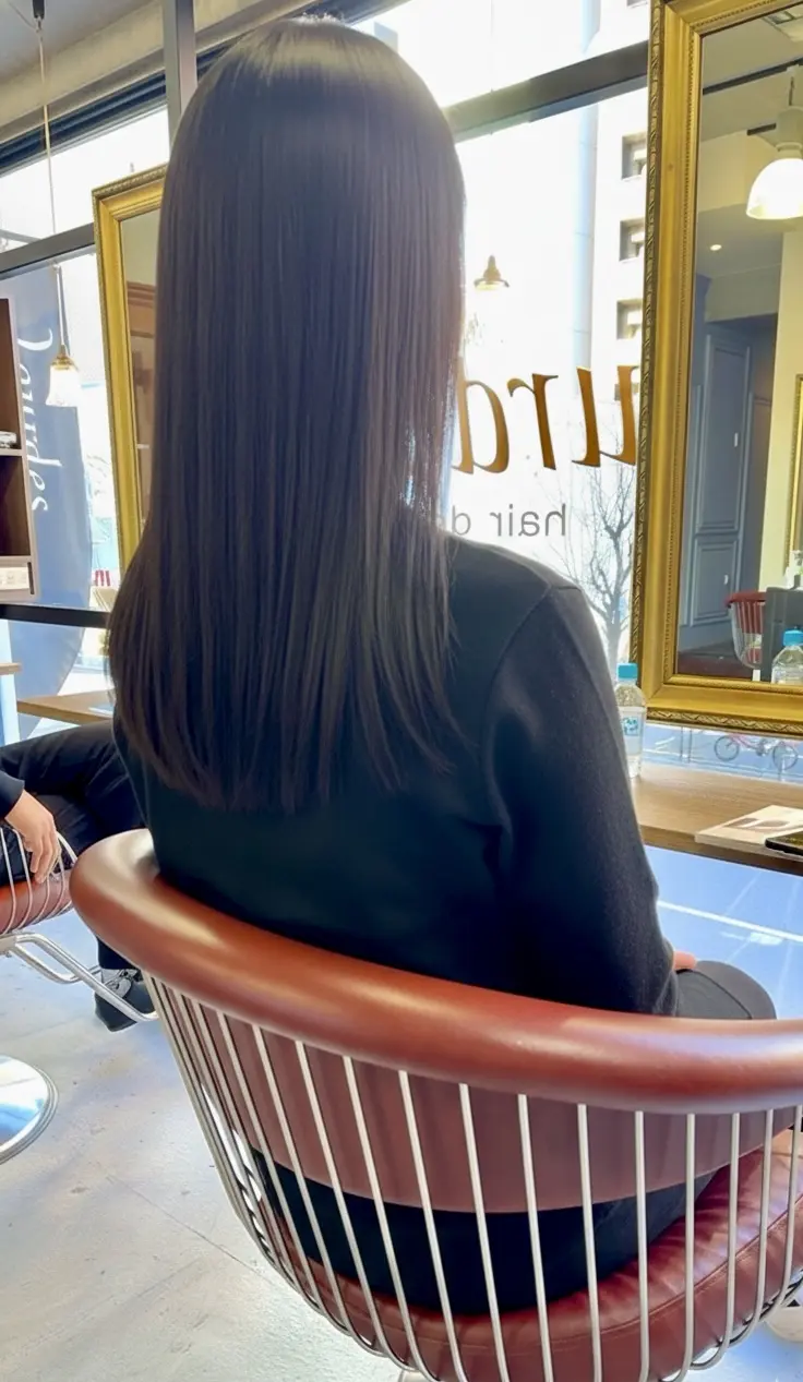 美髪ストレート - サブ画像1 | 千葉駅徒歩１分の美容院・美容室 Lourdes Hair Design（ルルドヘアデザイン）