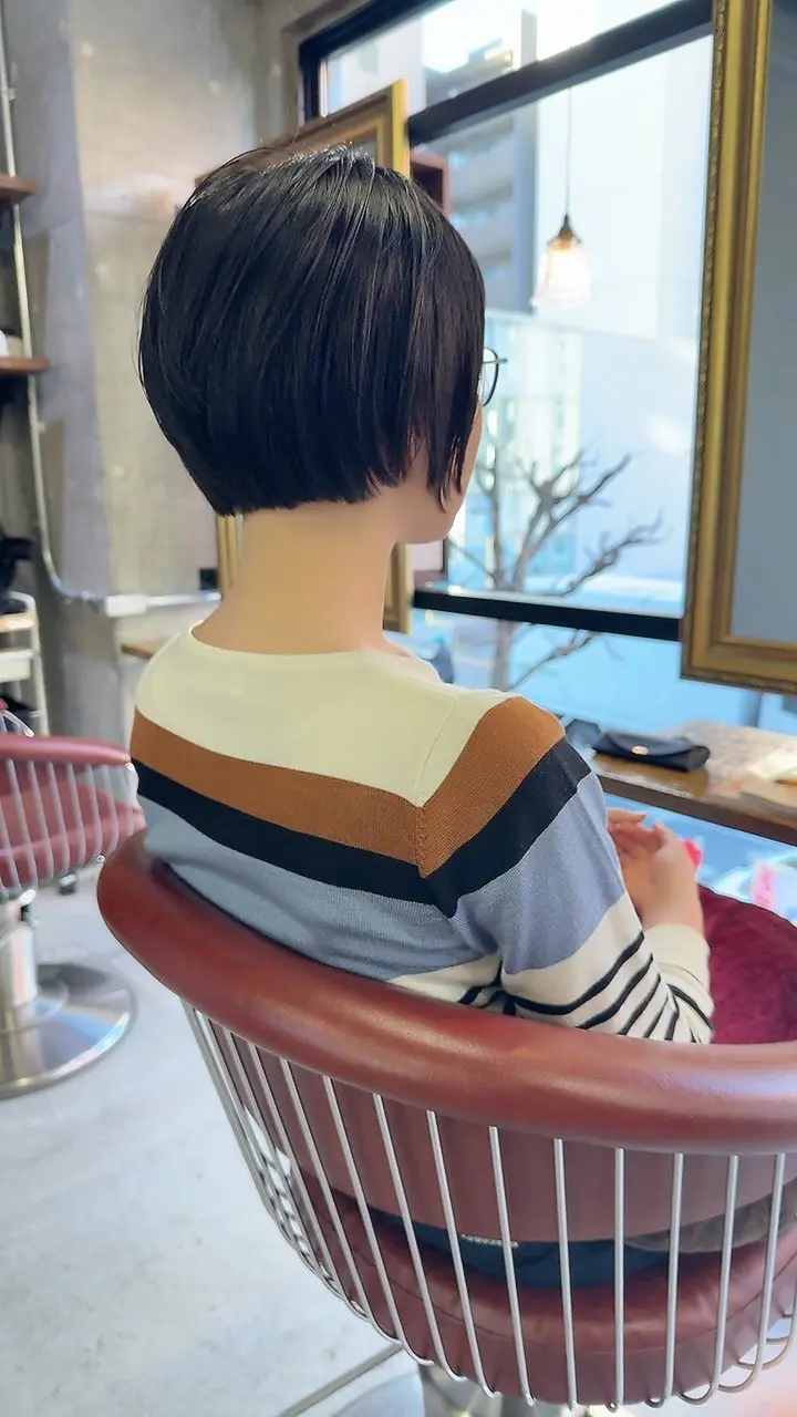前下がり切りっぱなしボブ