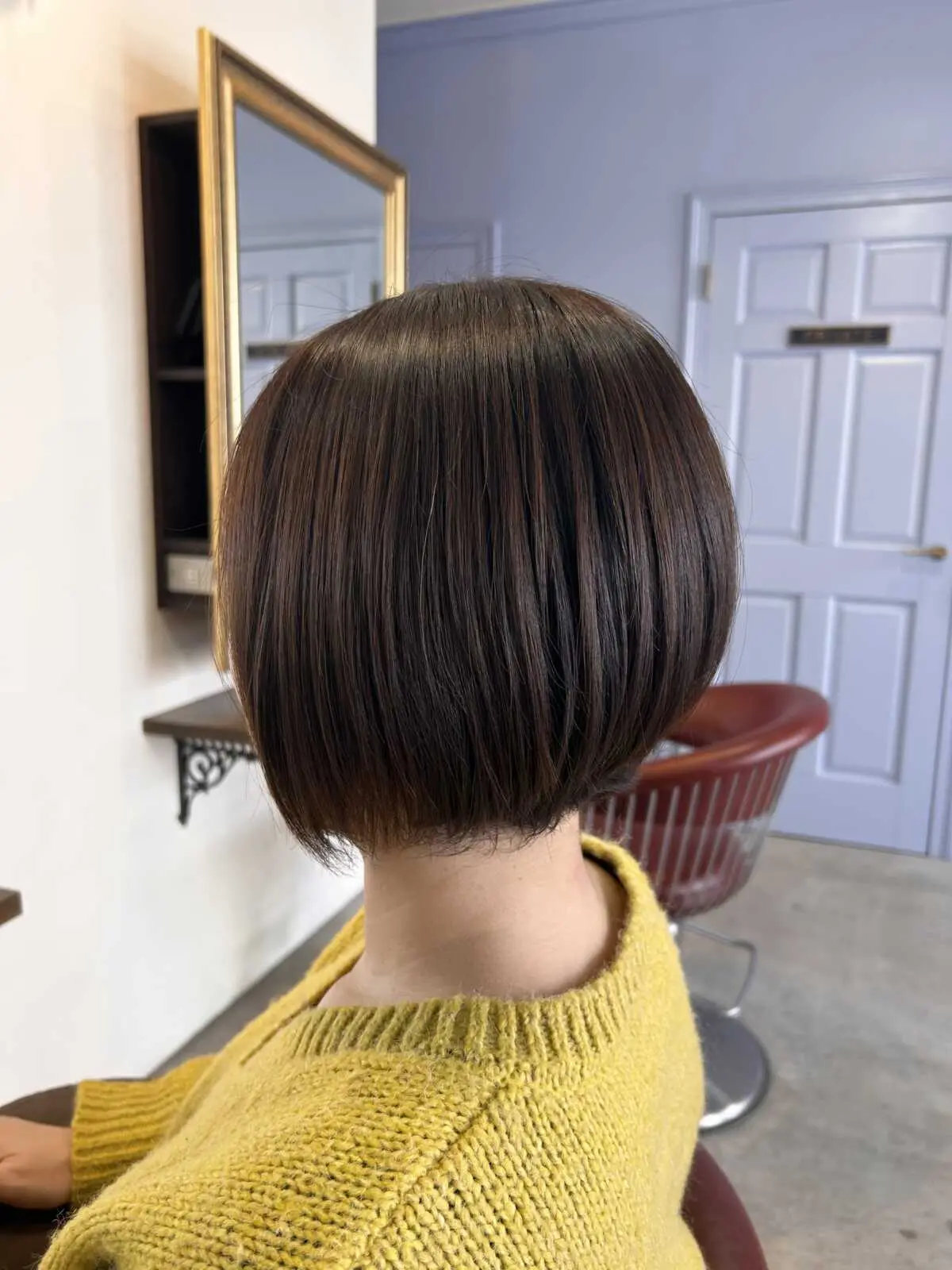 グラデーションショートボブスタイル | 千葉駅徒歩１分の美容院・美容室 Lourdes Hair Design（ルルドヘアデザイン）