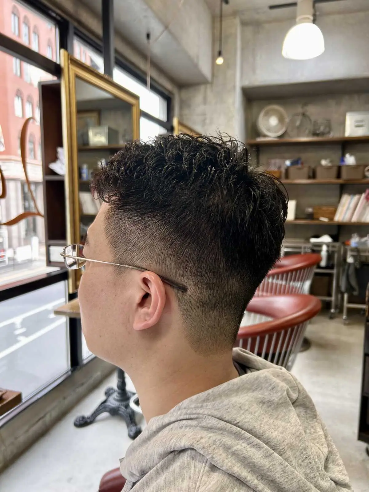 メンズナチュラルフェードパーマ（メンズ） | 千葉駅徒歩１分の美容院・美容室 Lourdes Hair Design（ルルドヘアデザイン）