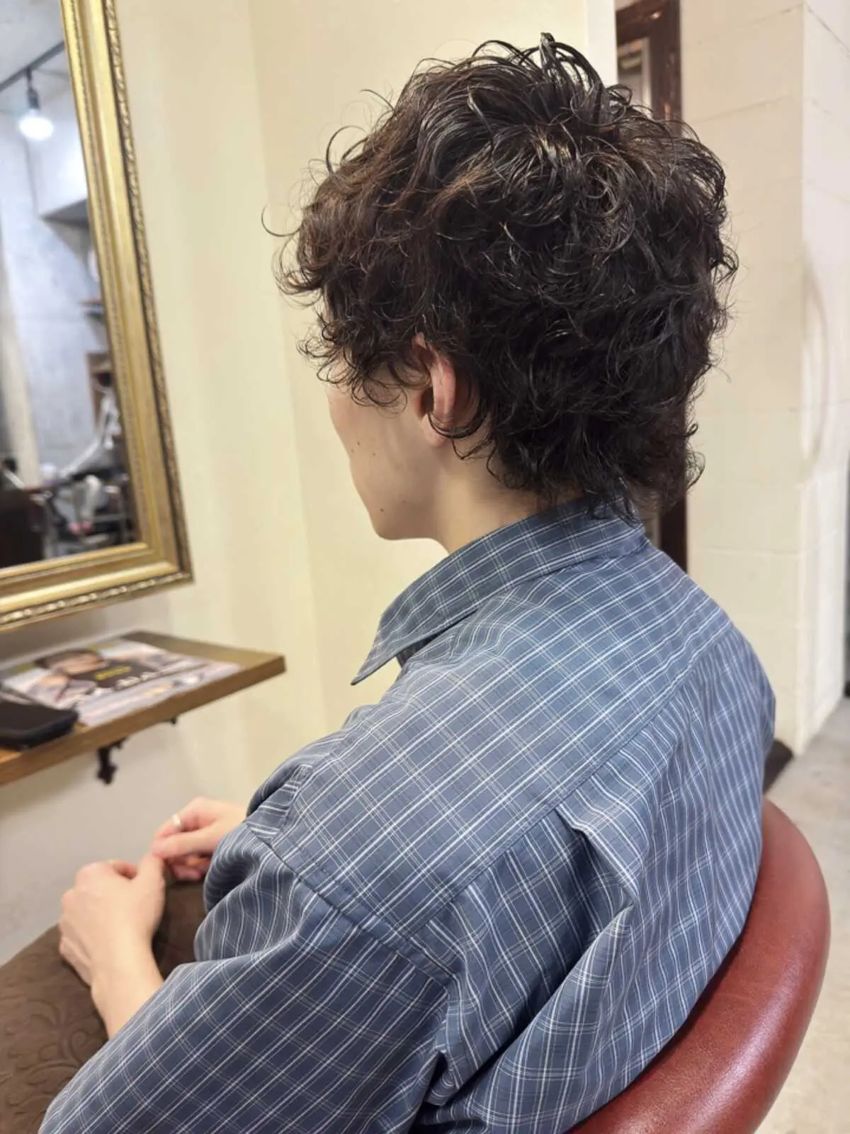 メンズシャドーパーマ - サブ画像1 | 千葉駅徒歩１分の美容院・美容室 Lourdes Hair Design（ルルドヘアデザイン）