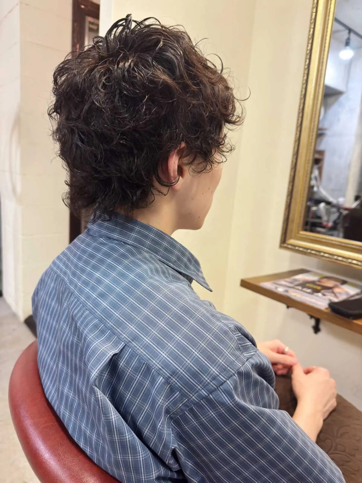 メンズシャドーパーマ（メンズ） | 千葉駅徒歩１分の美容院・美容室 Lourdes Hair Design（ルルドヘアデザイン）