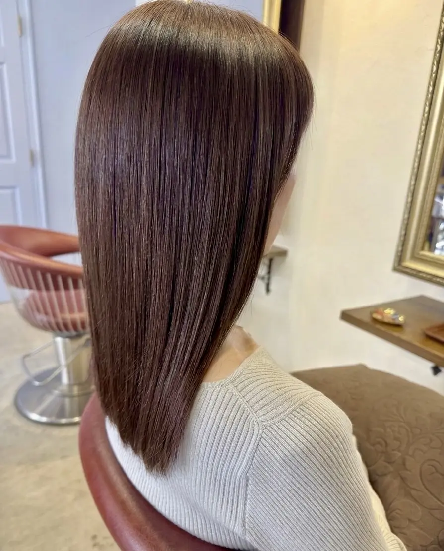 ストレートロング - サブ画像1 | 千葉駅徒歩１分の美容院・美容室 Lourdes Hair Design（ルルドヘアデザイン）