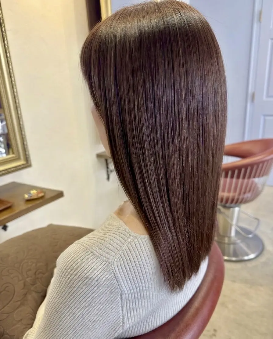 ストレートロング（セミディ・セミロング） | 千葉駅徒歩１分の美容院・美容室 Lourdes Hair Design（ルルドヘアデザイン）